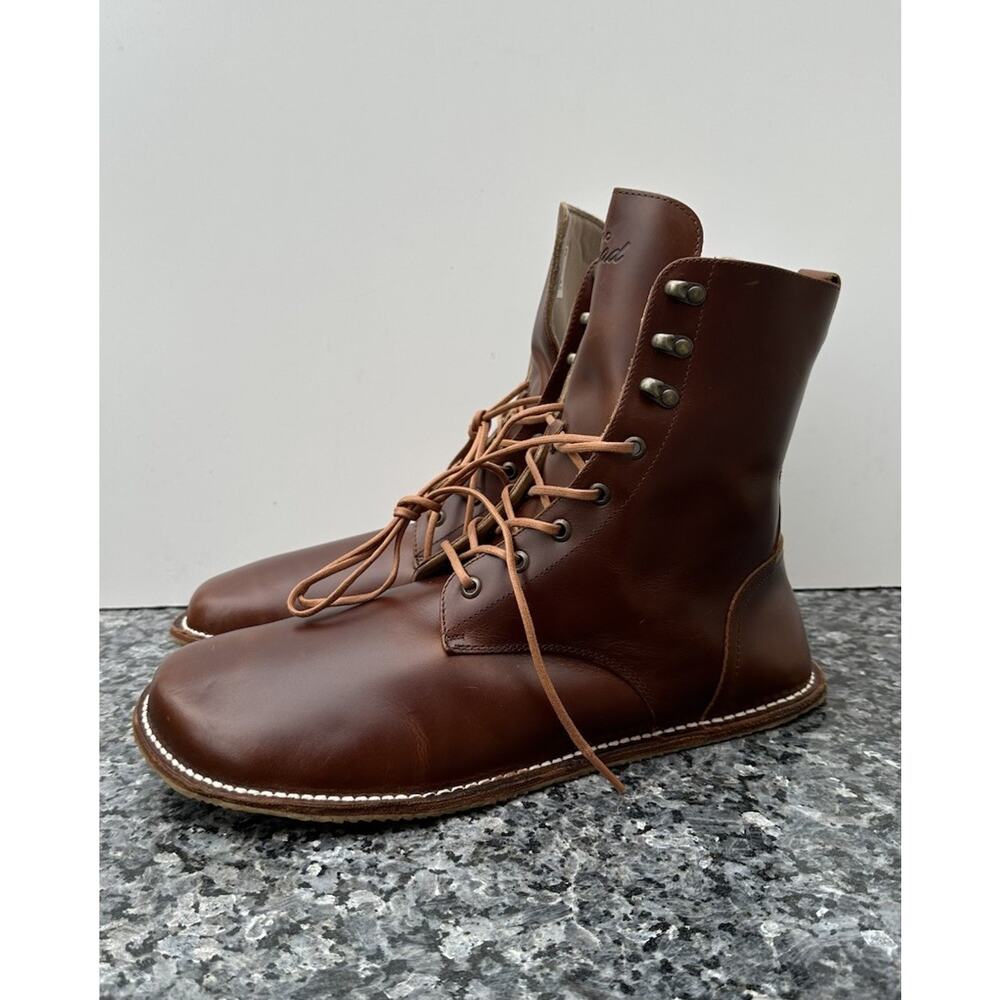 Origo Barefoot The Men's Adventurer Boot Size 13 Brown - Picture 2 of 14